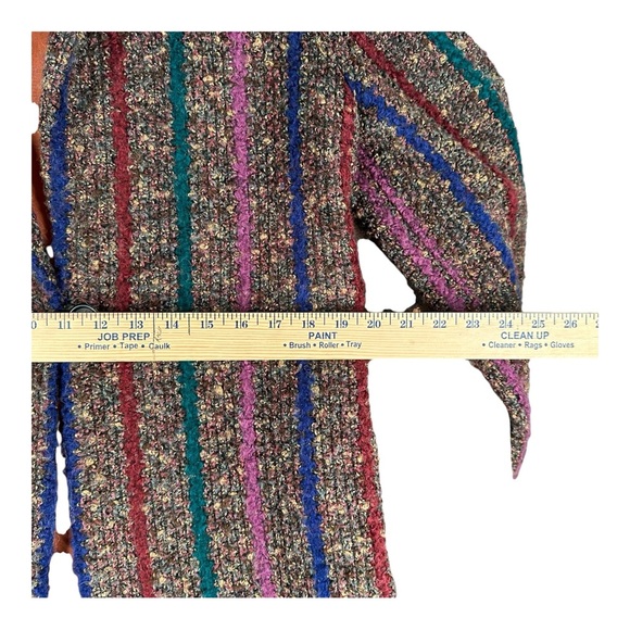 D.K. Gold Don Kenny Women’s 12 Wool Blend Vintage Boho Blazer Jacket 1980s Artsy - Picture 8 of 13